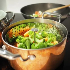 Heirol Steely ångkokare, 18-28 cm