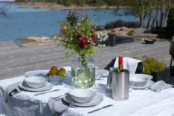 Heirol Twist skål, 18,5 cm, sten