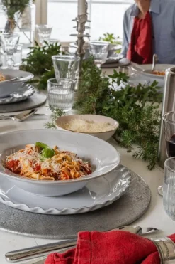 Heirol Twist tallrik, 28 cm, sten