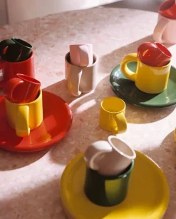 Hem Bronto espressokopp, 4 st, rosa