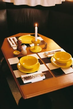 Hem Bronto tallrik, 2 st, gul