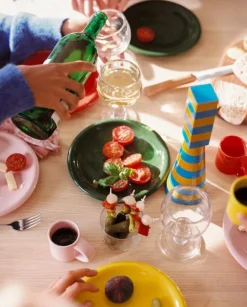 Hem Bronto tallrik, 2 st, rosa