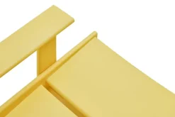 Hem Bullnose, fåtölj, gul