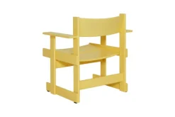 Hem Bullnose, fåtölj, gul
