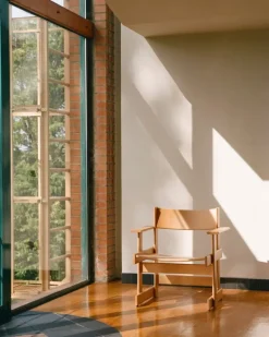 Hem Bullnose, fåtölj, naturlig bok