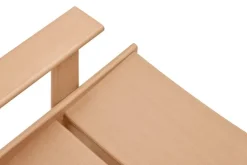 Hem Bullnose, fåtölj, naturlig bok