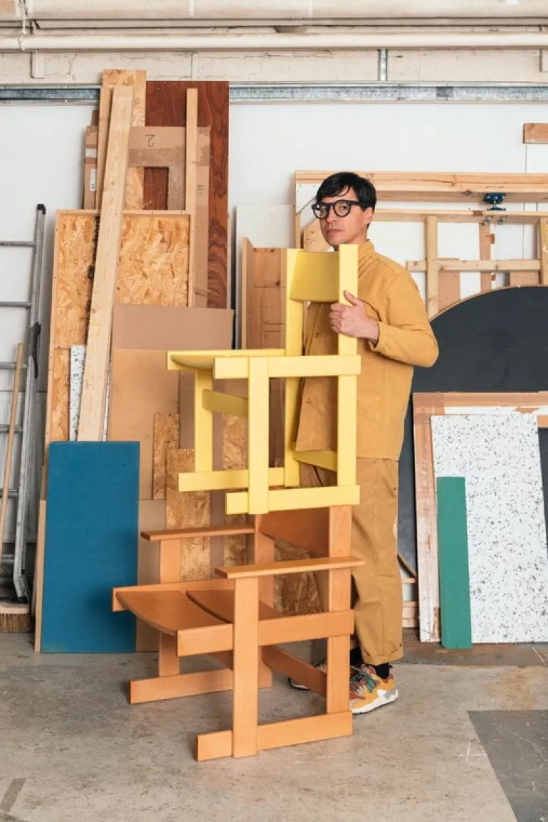 Hem Bullnose, fåtölj, naturlig bok