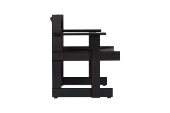 Hem Bullnose, fåtölj, svart