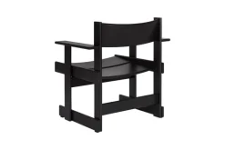 Hem Bullnose, fåtölj, svart