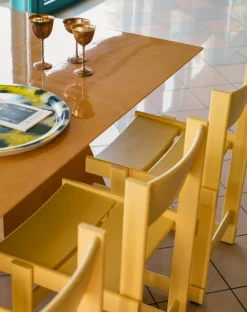 Hem Bullnose, stol, gul