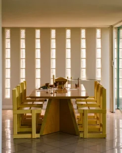 Hem Bullnose, stol, gul