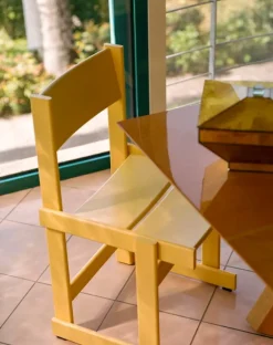 Hem Bullnose, stol, gul