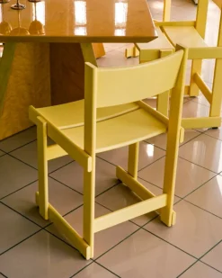 Hem Bullnose, stol, gul