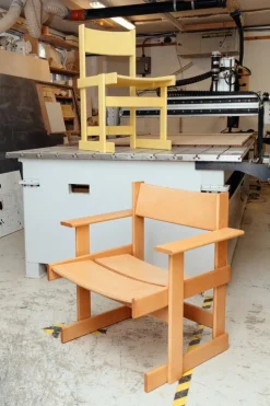 Hem Bullnose, stol, gul