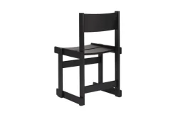 Hem Bullnose, stol, svart