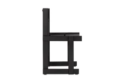 Hem Bullnose, stol, svart