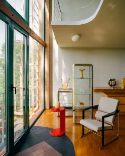 Hem Experiment fåtölj 502, svart - ljusbeige