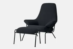 Hem Hai loungefåtölj, kolgrå