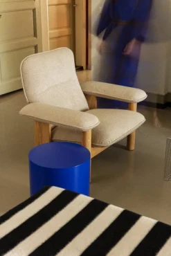 Hem Hide piedestalbord, ultramarine