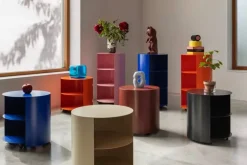 Hem Hide sidobord, ultramarine