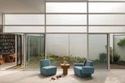 Hem Hunk fåtölj med armstöd, Tiree Icicle