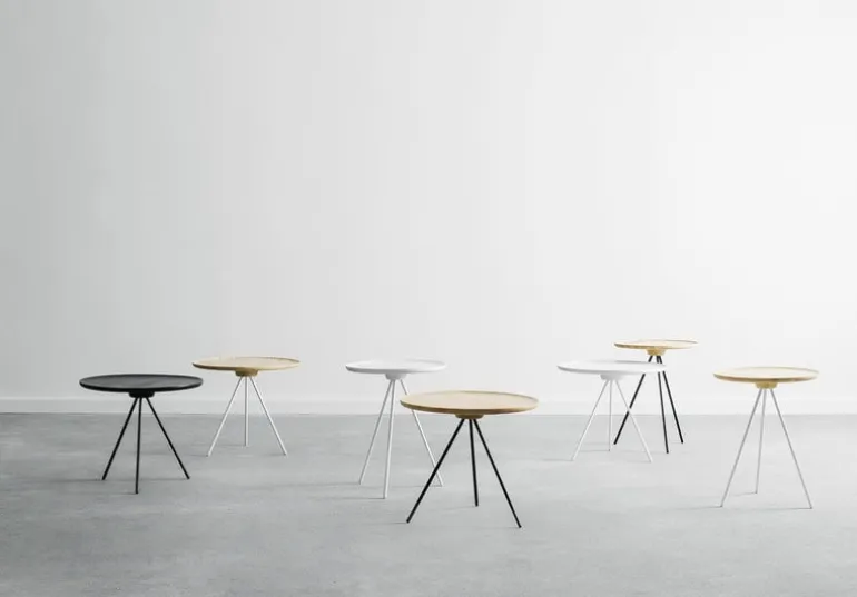 Hem Key sidobord, ask - svart