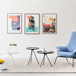 Hem Key soffbord, ask - svart