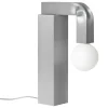 Hem Knuckle bordslampa, borstat aluminium