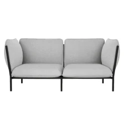 Hem Kumo 2-sitssoffa med armstöd, Porcelain