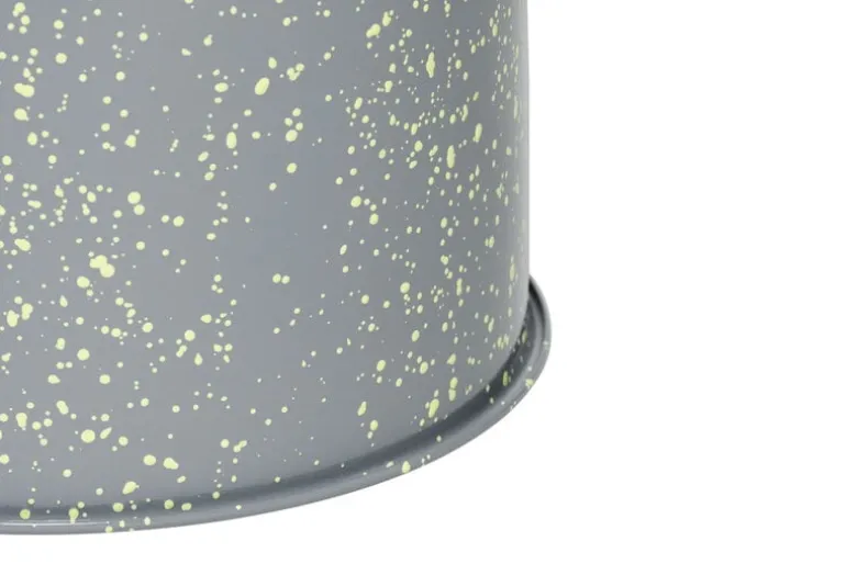 Hem Last pall, grå - lime stänk