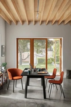 Hem Last pall, grön - rosa stänk