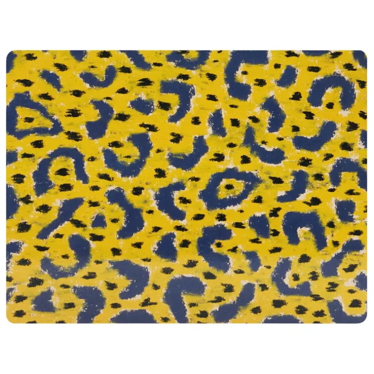 Hem Monster bordsunderlägg, 2-pack, ockragul - grå - svart