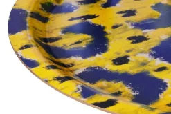 Hem Monster, bricka, M, ockragul - grå - svart