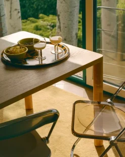 Hem Monster, bricka, M, ockragul - grå - svart