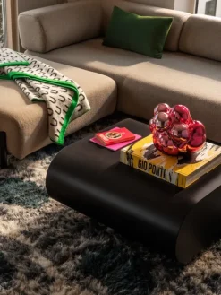 Hem Monster matta, 250 x 350 cm, mörk teal - off white