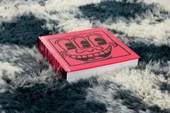 Hem Monster matta, 250 x 350 cm, mörk teal - off white