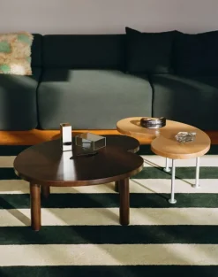 Hem Palo Block 3-sitsig soffa, låg rygg med armstöd, beige