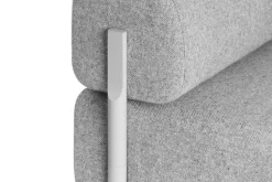 Hem Palo hörnsoffa, vänster, grå