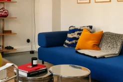 Hem Palo 2-sits chaise longue, vänster, kobolt