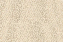 Hem Puffy loungefåtölj, äggskalsfärgad bouclé - rostfritt stål