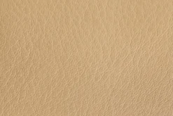 Hem Puffy ottoman, sandfärgat läder - svartgrått stål