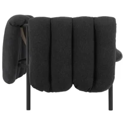 Hem Puffy 2,5-sitsig soffa, antracit - svart grå stål