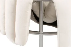 Hem Puffy 2,5-sitsig soffa, natur - rostfritt stål