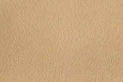 Hem Puffy 2,5-sitsig soffa, sandfärgat läder - svartgrå stål