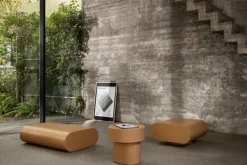 Hem Stump soffbord, 77 x 77 cm, naturlig