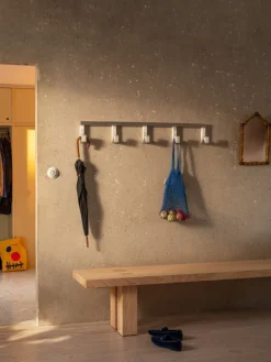 Hem Tig Hook, fem krokar, borstat aluminium