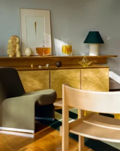 Hem Toto, bordslampa, medium, furu - beige