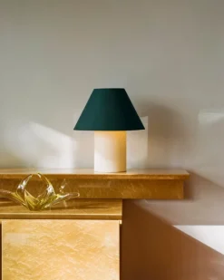 Hem Toto, bordslampa, medium, furu - beige