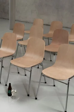 Hem Touchwood stol, naturell bok - krom