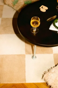 Hem Worm soffbord, litet, brunt - stål